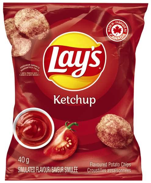 Lays Ketchup Chips - Canada 🇨🇦