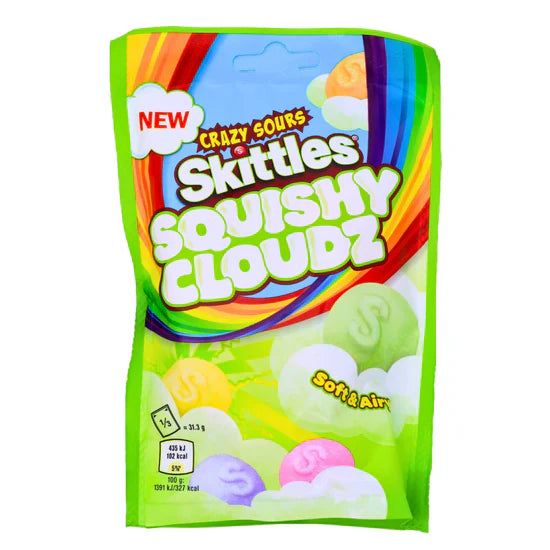 Skittles Squishy Cloudz Sours - UK