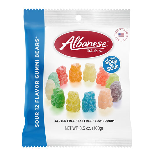 Sour Gummy Bears 3.5 ounce pack